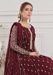 Bahaar - Maroon