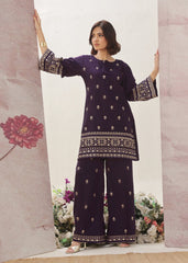 Maya - Purple-Cotton Fabric