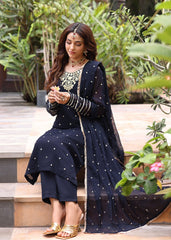Tehzeeb Navy Blue