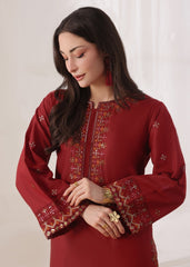 Sehar - Maroon - 2 pieces - Cotton
