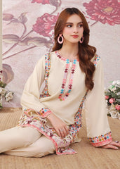 Ahana Cream 2 Pieces