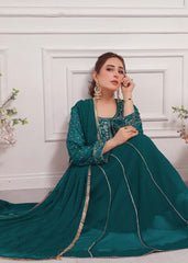 Raani-Peacock & Sea green