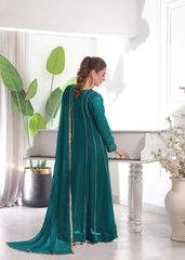 Raani-Peacock & Sea green