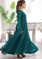 Raani-Peacock & Sea green