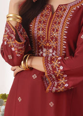 Sehar - Maroon - 2 pieces - Cotton