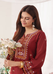 Sehar - Maroon - 2 pieces - Cotton