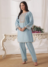 Naimal ice Blue 2 Pieces