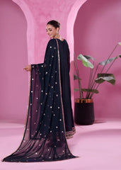Zeenat Dark Blue