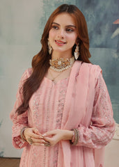 Chandni Tea rose pink - 3 pieces