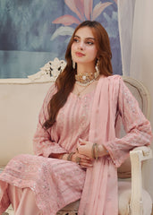 Chandni Tea rose pink - 3 pieces