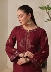 Jasmine Maroon 2 Pieces