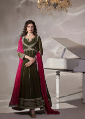 Hooriya Dark Olive
