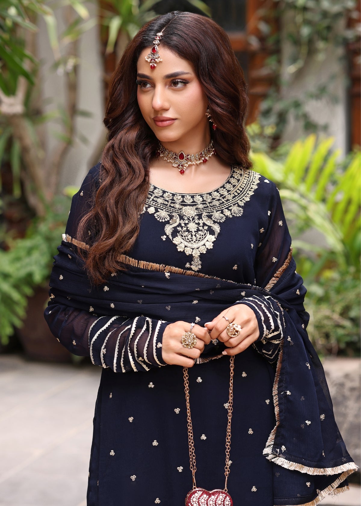 Tehzeeb Navy Blue