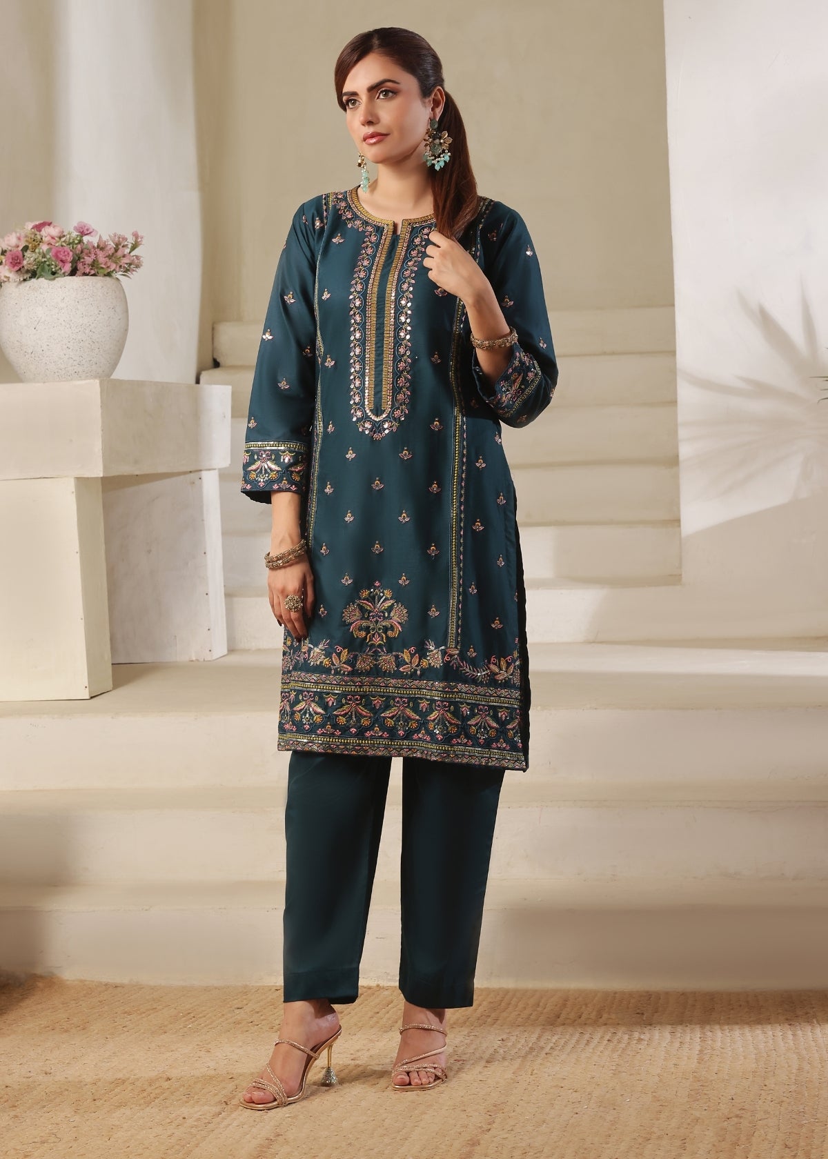 Liyana Sea Green 2 Pieces