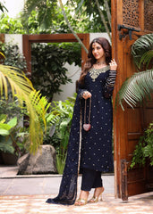 Tehzeeb Navy Blue