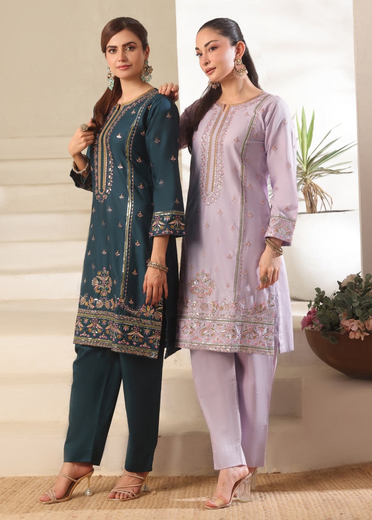 Liyana Sea Green 2 Pieces
