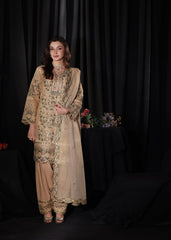 Alina - Khaddi Net with Farshi Shalwar