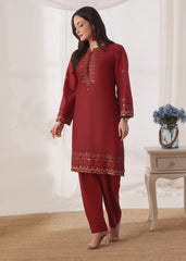 Parisa Maroon 2 Pieces