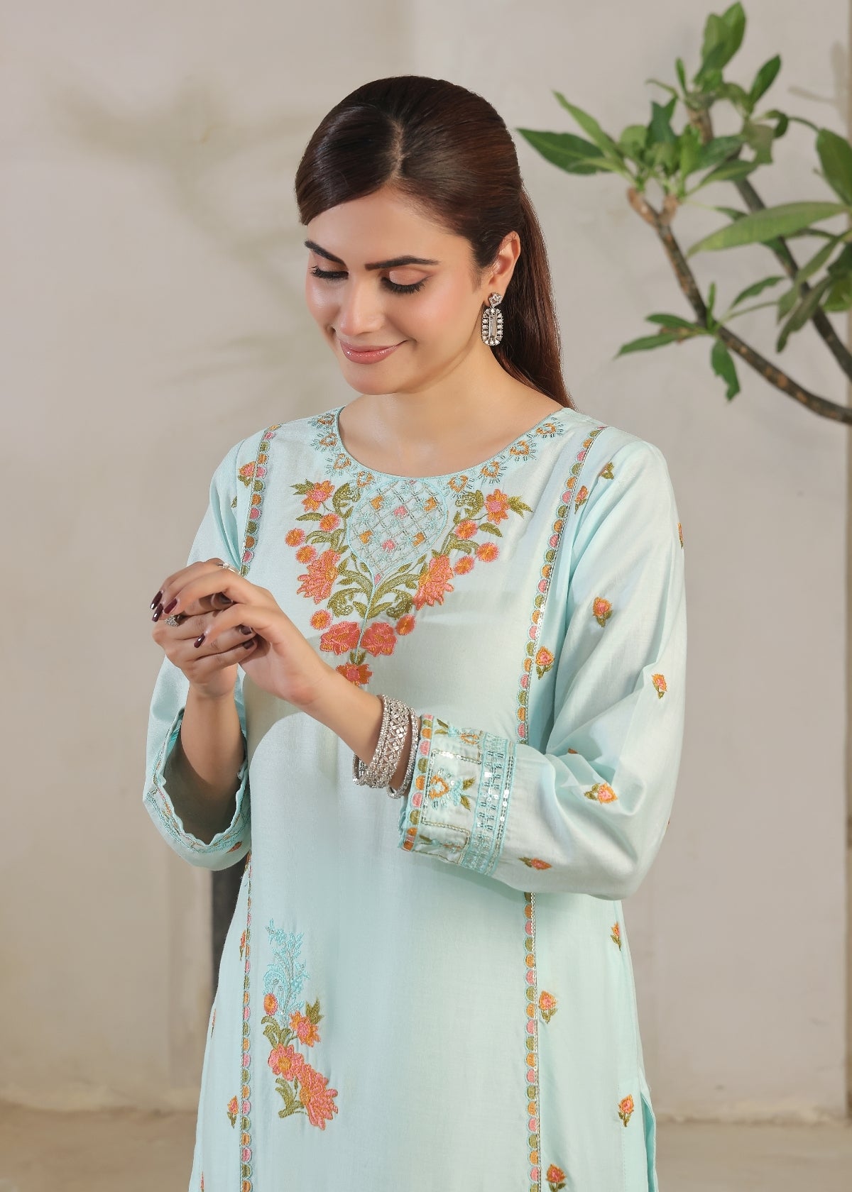 Rayha Ice Blue 2 Pieces