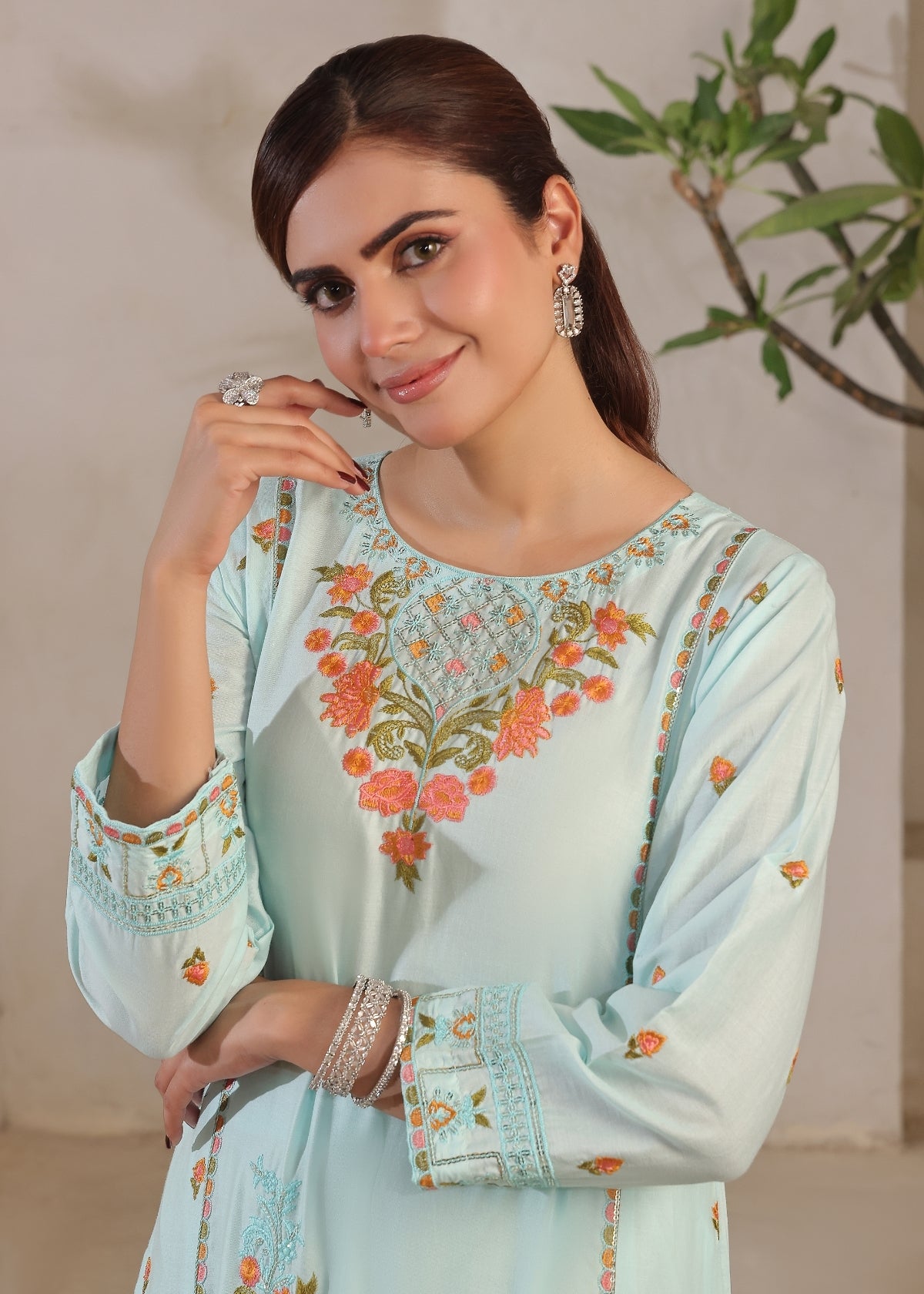 Rayha Ice Blue 2 Pieces