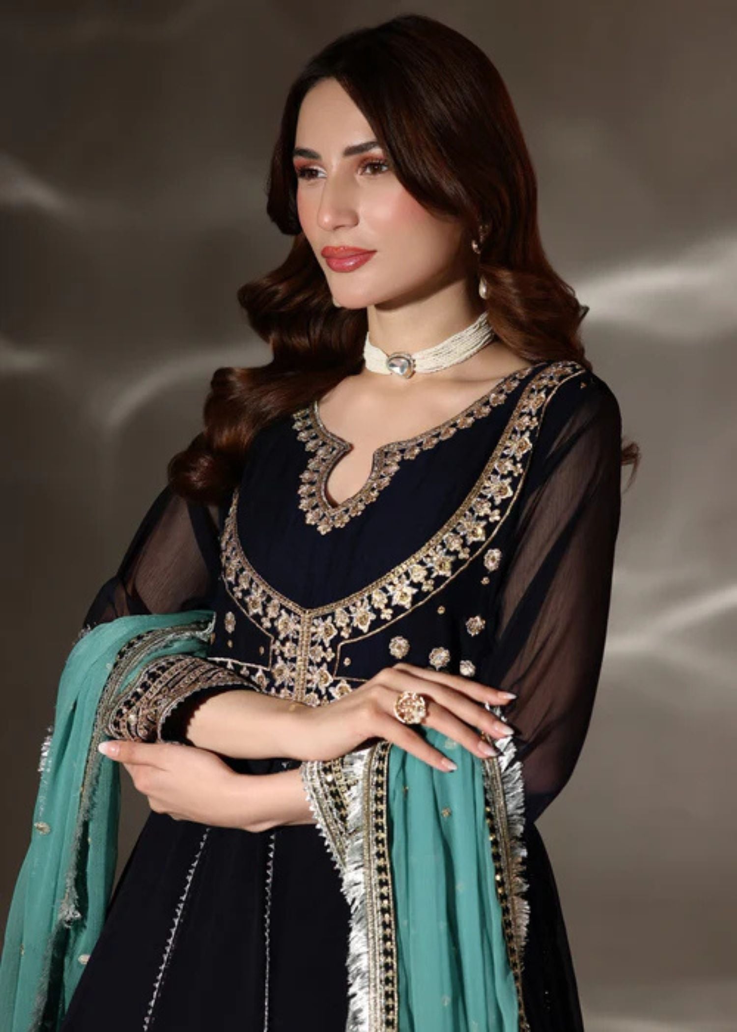 Hooriya Navy Blue