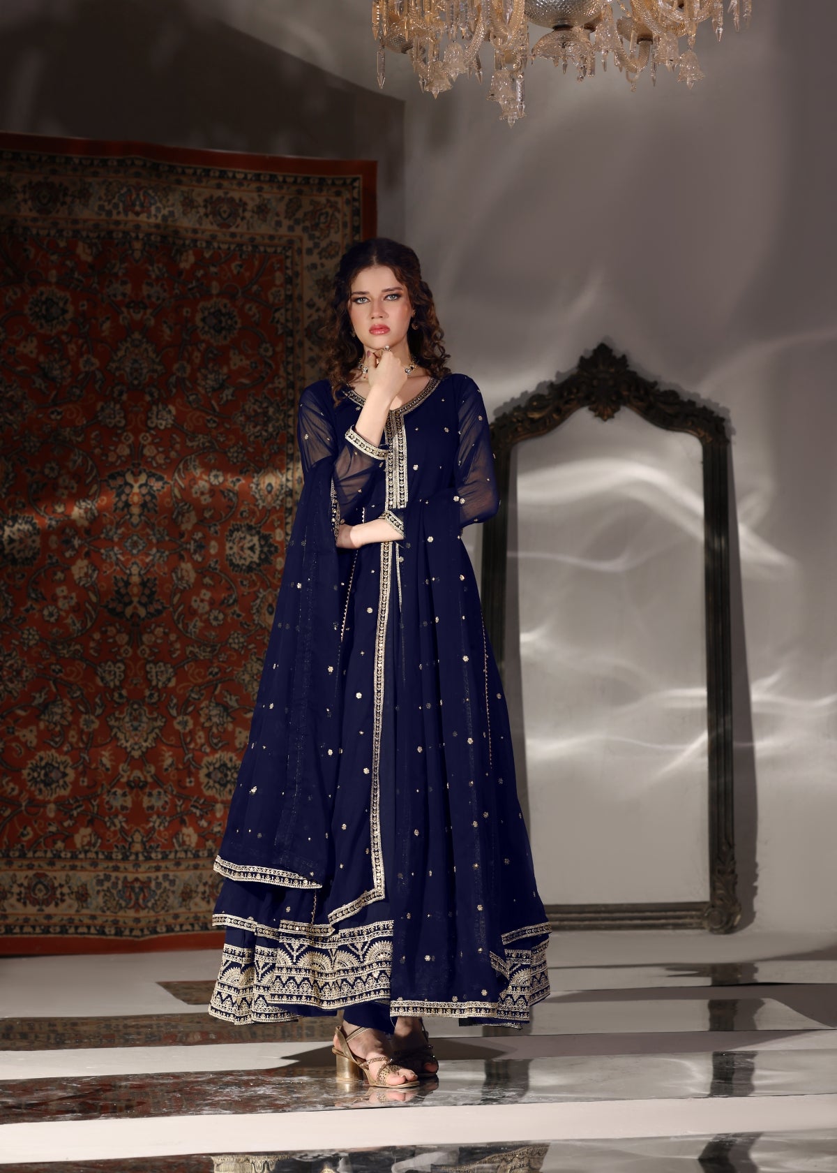 Velora Navy Blue