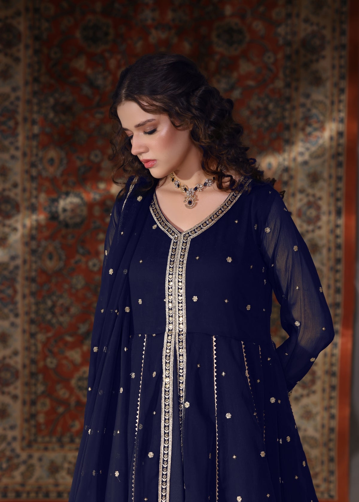 Velora Navy Blue