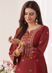 Naimal Maroon 2 Pieces