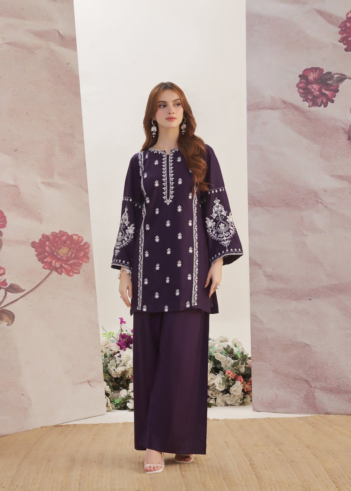 Daisy Purple 2 Pieces