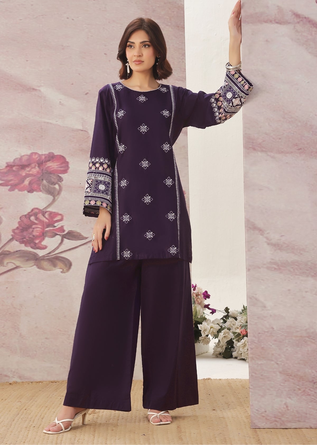 Ainoor Dark Purple 2 Pieces