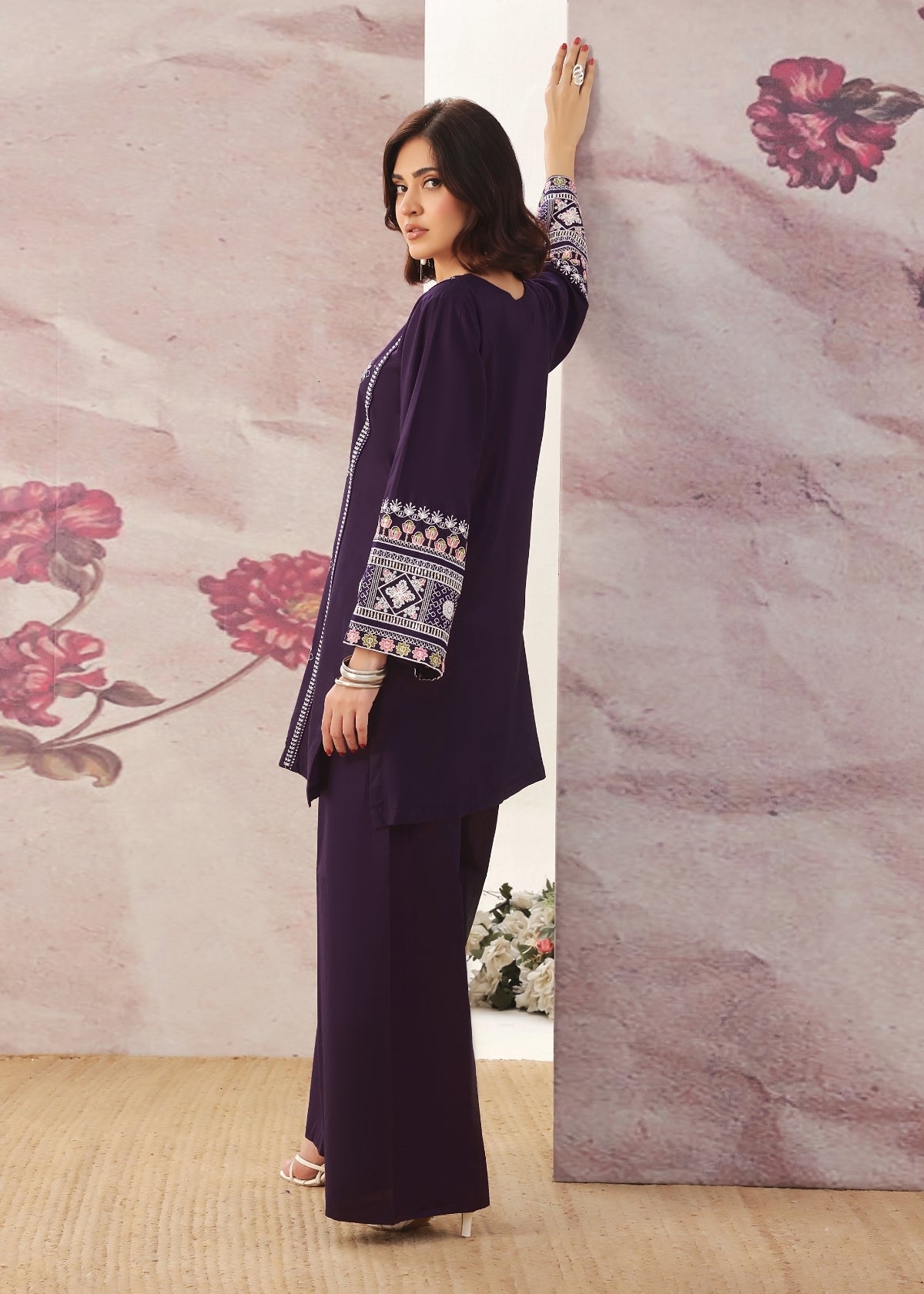 Ainoor Dark Purple 2 Pieces