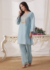 Naimal ice Blue 2 Pieces