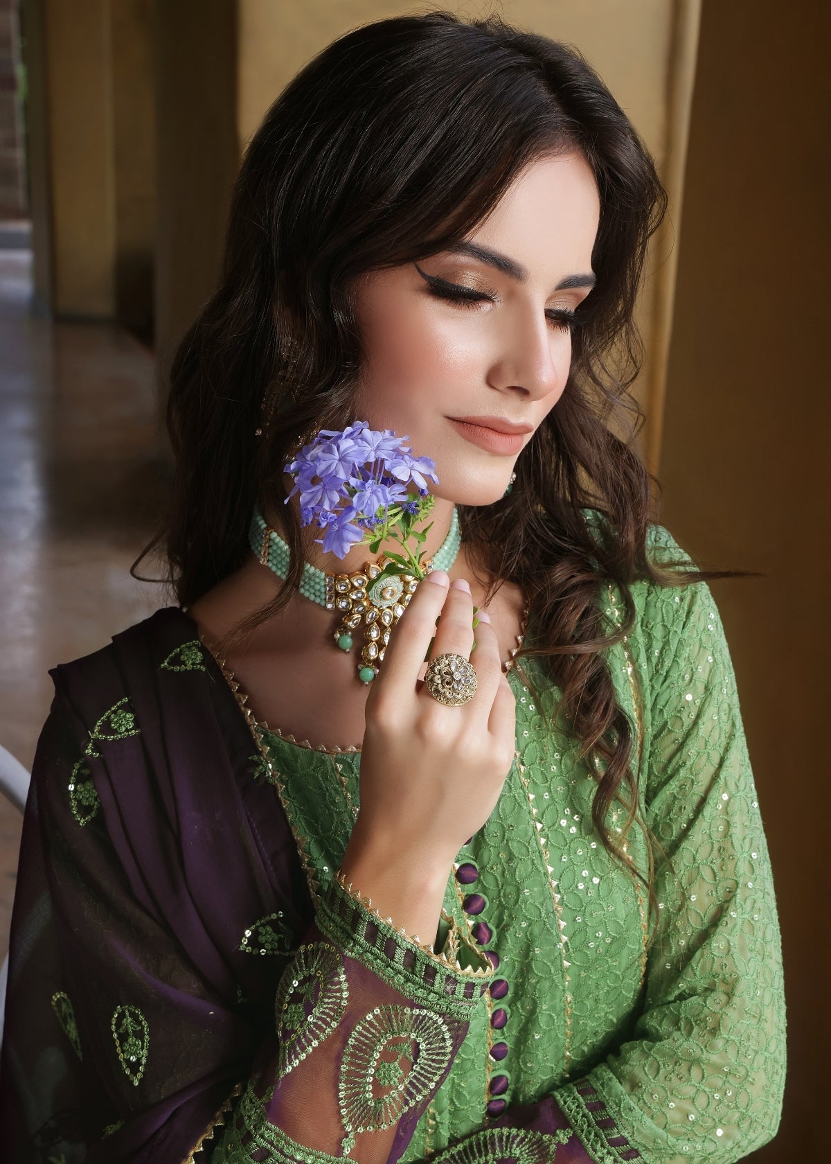 Raqs - Pistachio Green - 3 Pieces