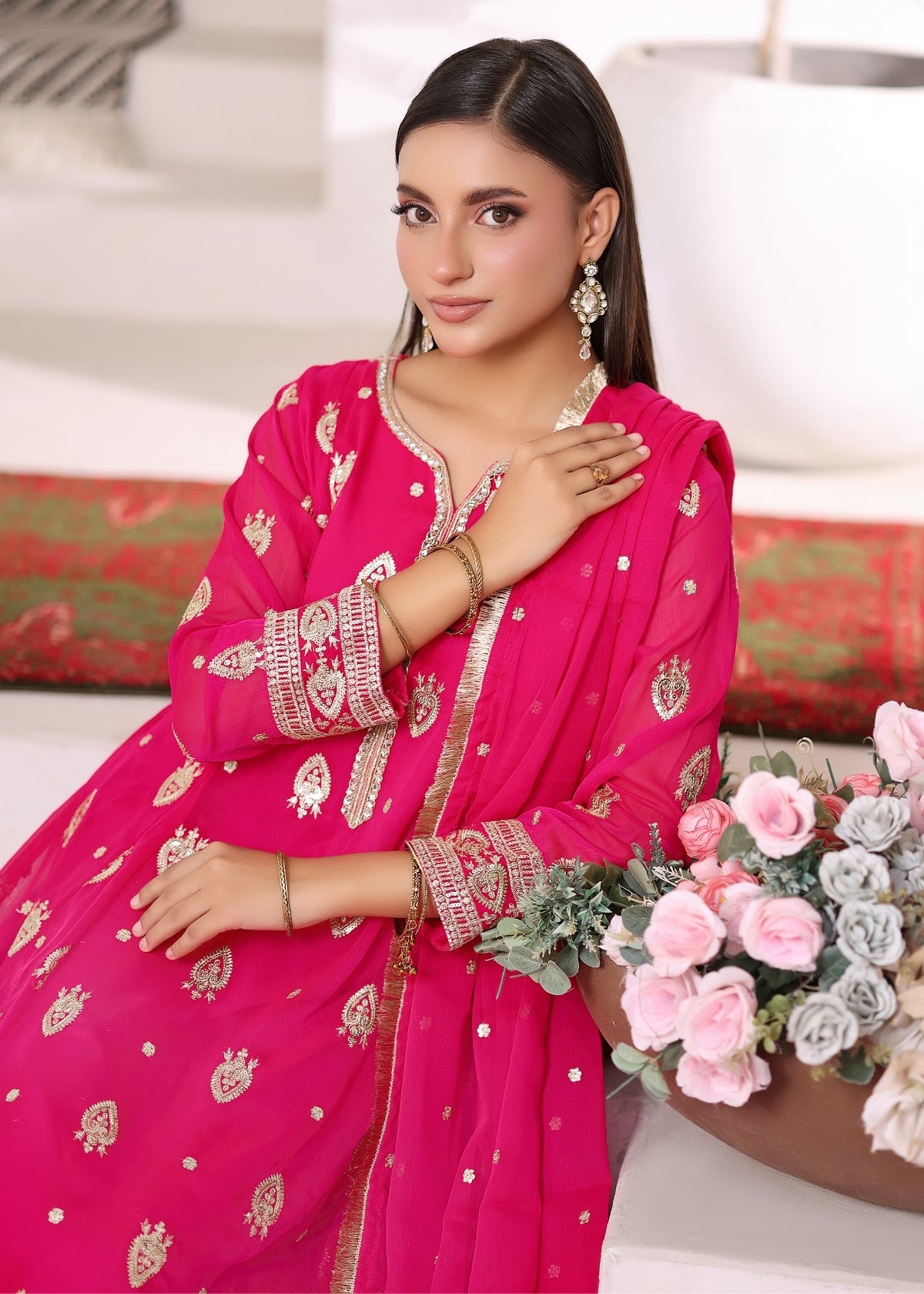 Raunaq -vivid pink