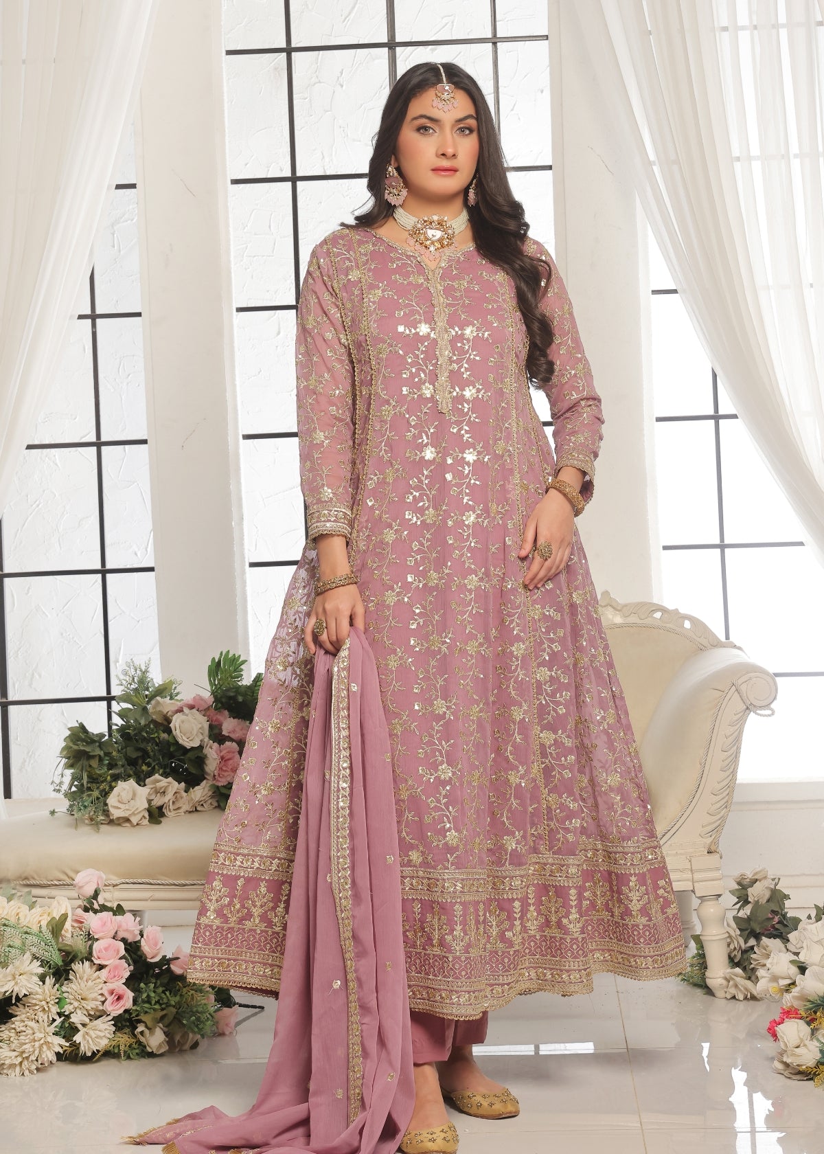 Rehana Mauve Pink