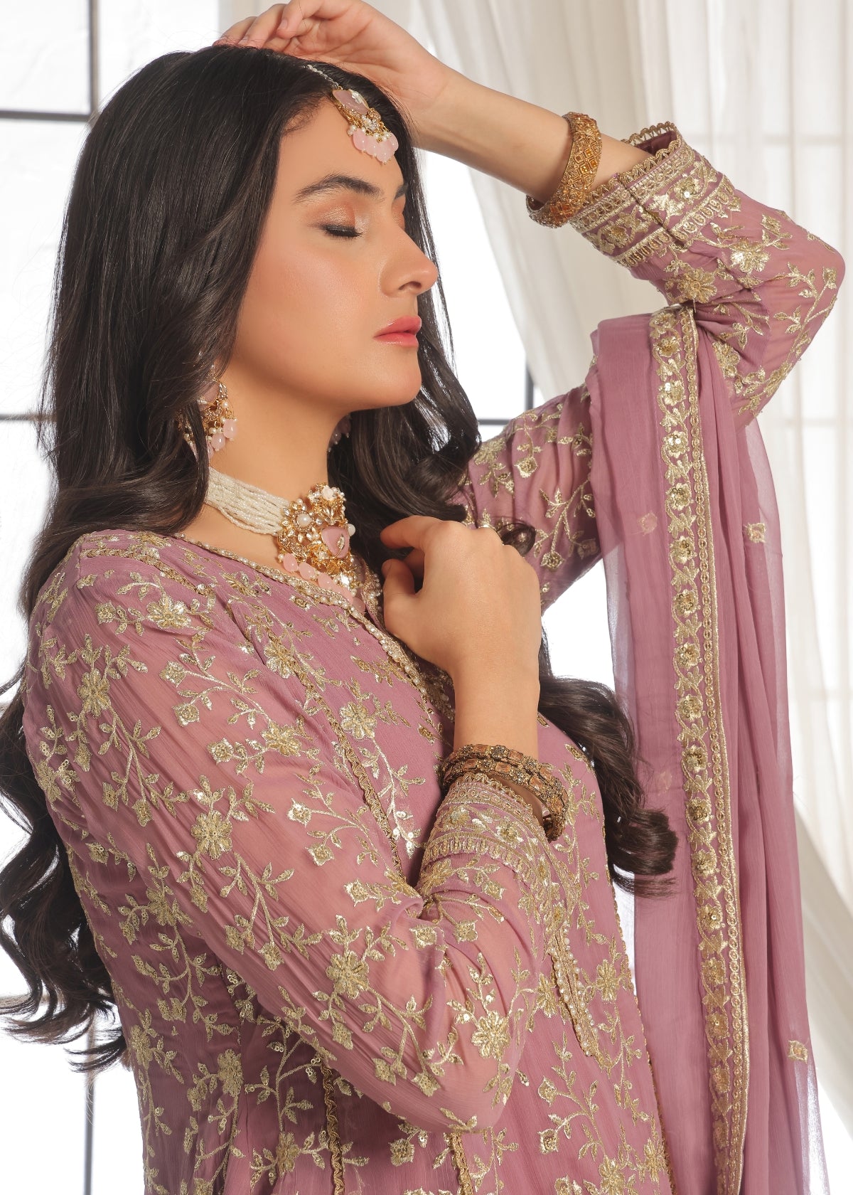 Rehana Mauve Pink