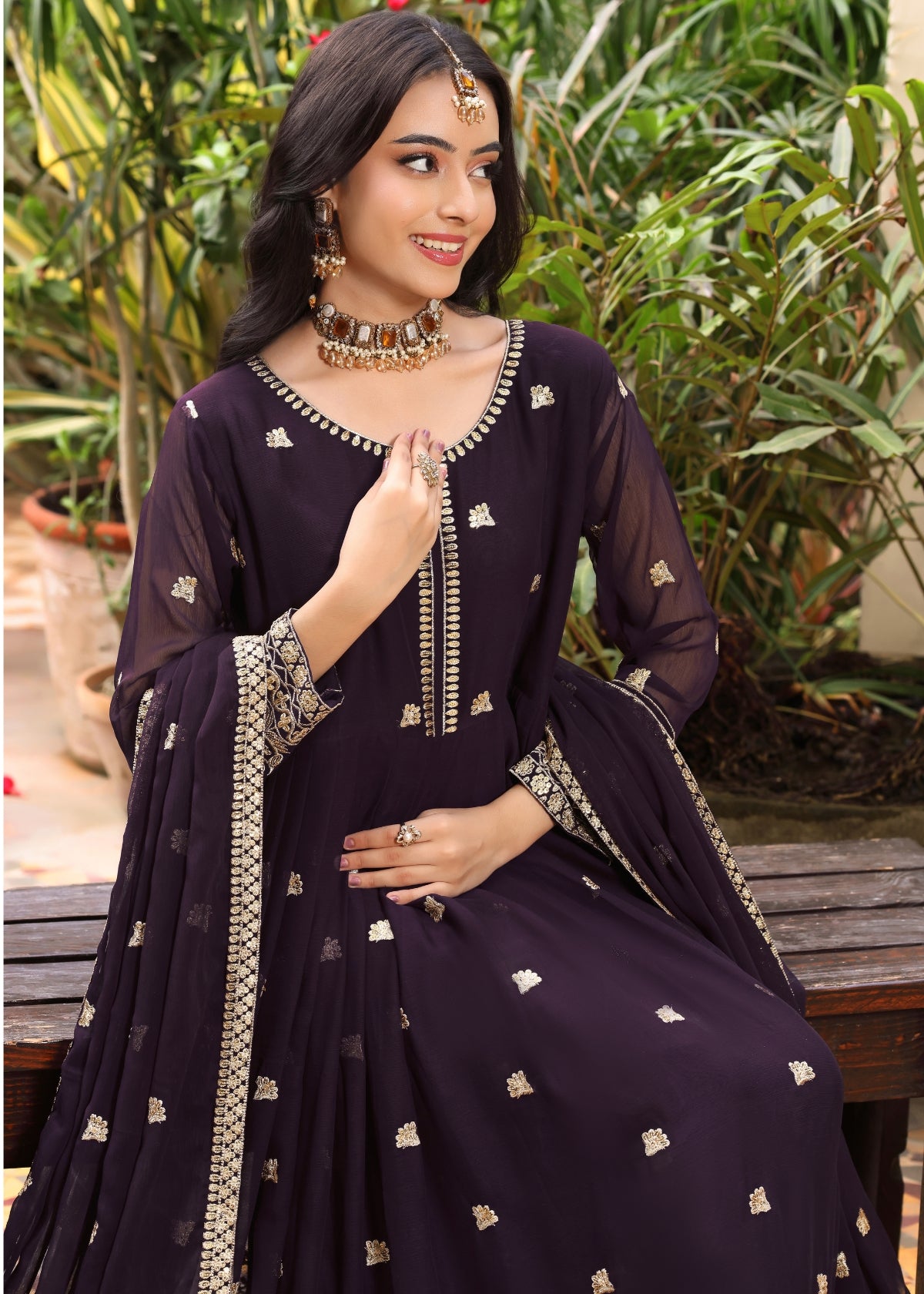 Rania Purple 3 Pieces