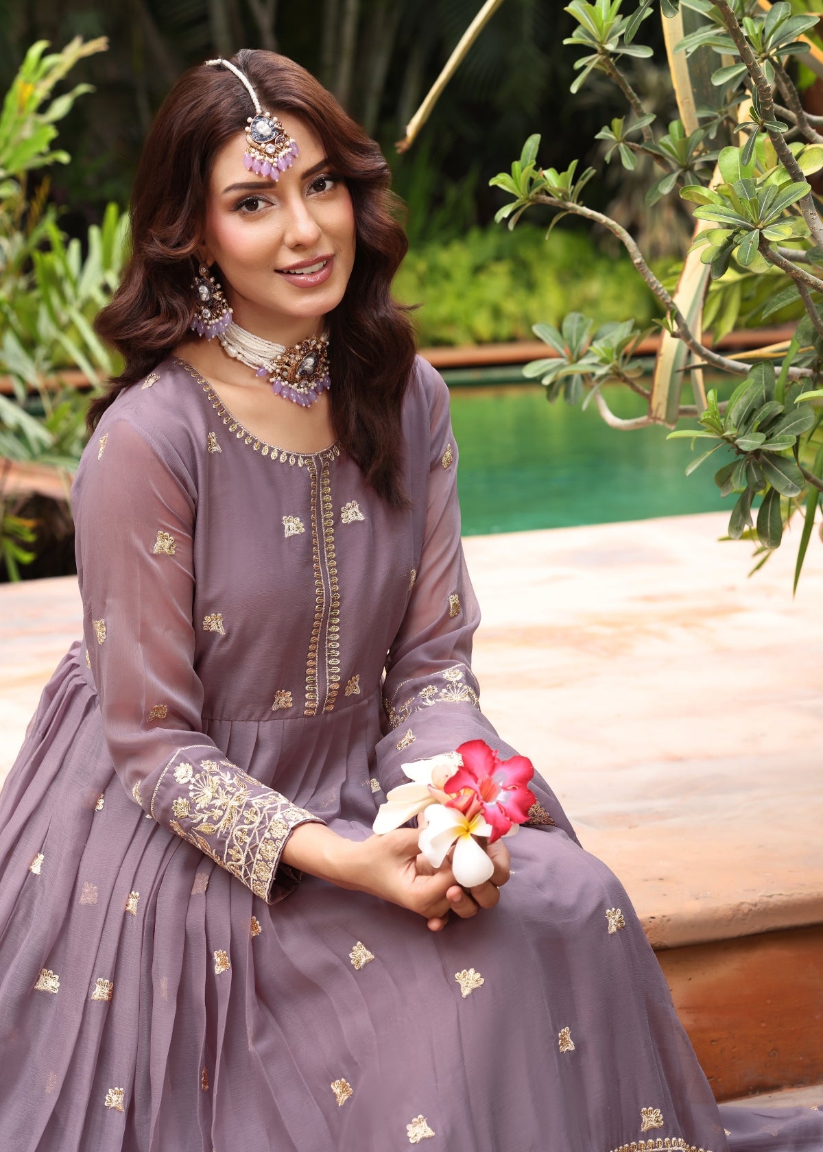Rania Lilac 3 Pieces
