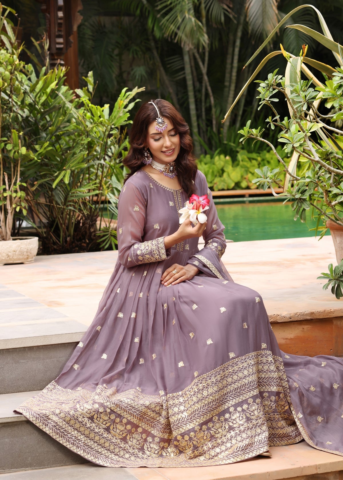 Rania Lilac 3 Pieces