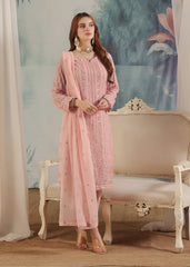 Chandni Tea rose pink - 3 pieces