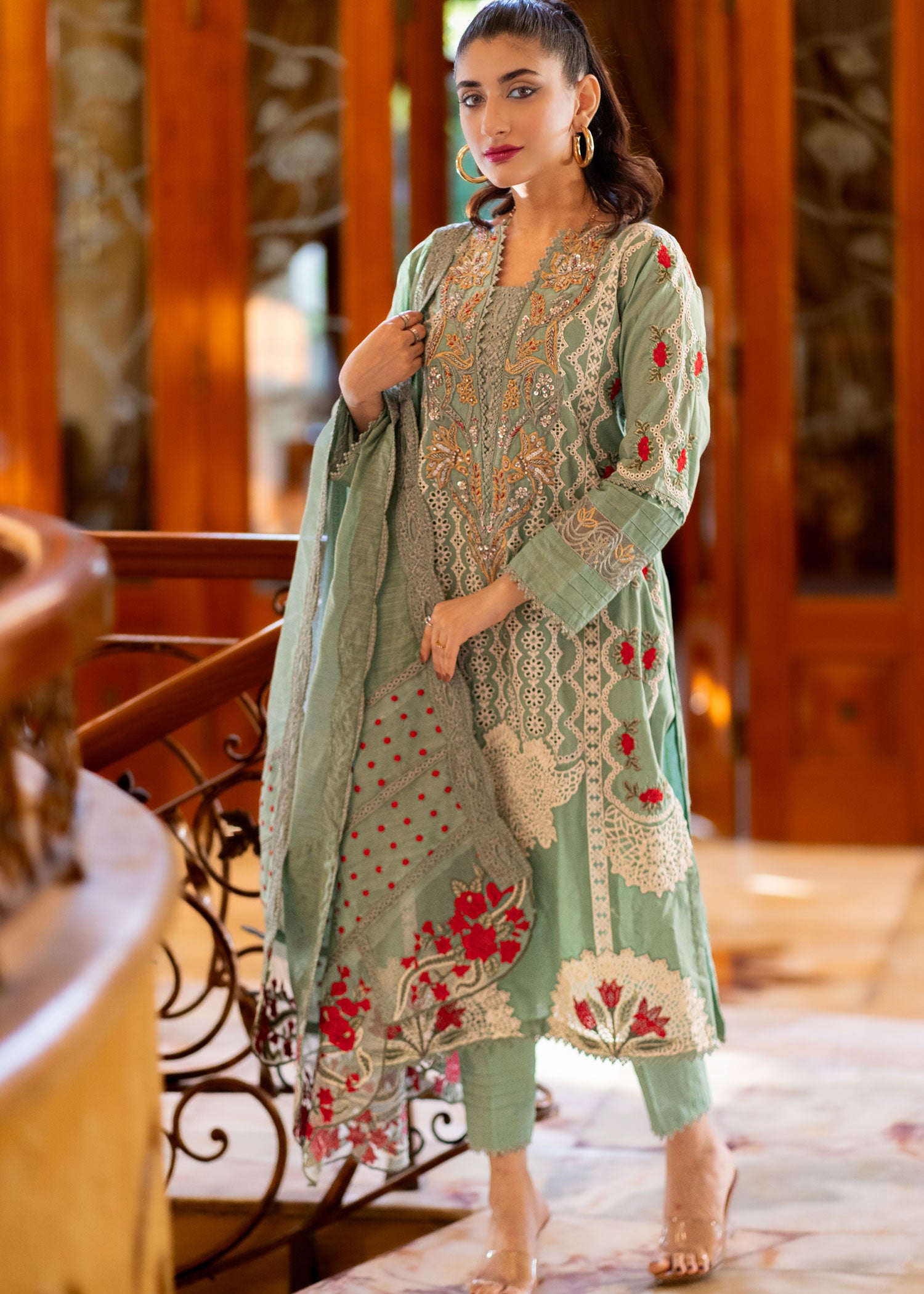 Manzar Mint Green