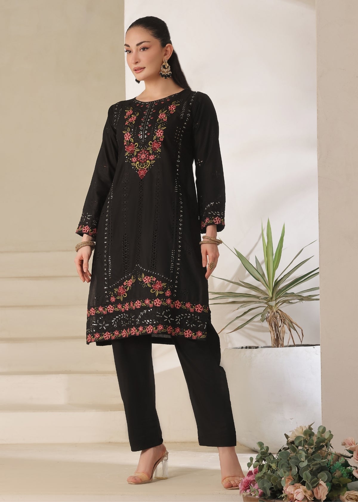 Anhar Black 2 Pieces