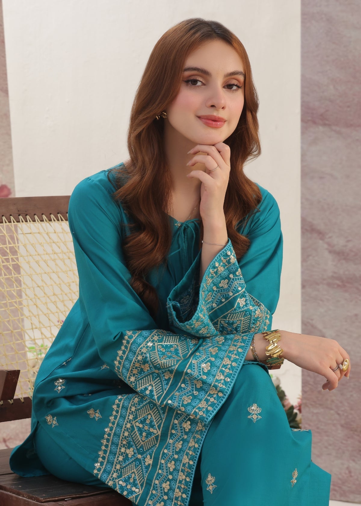 Maya - Tiffany Blue - Cotton