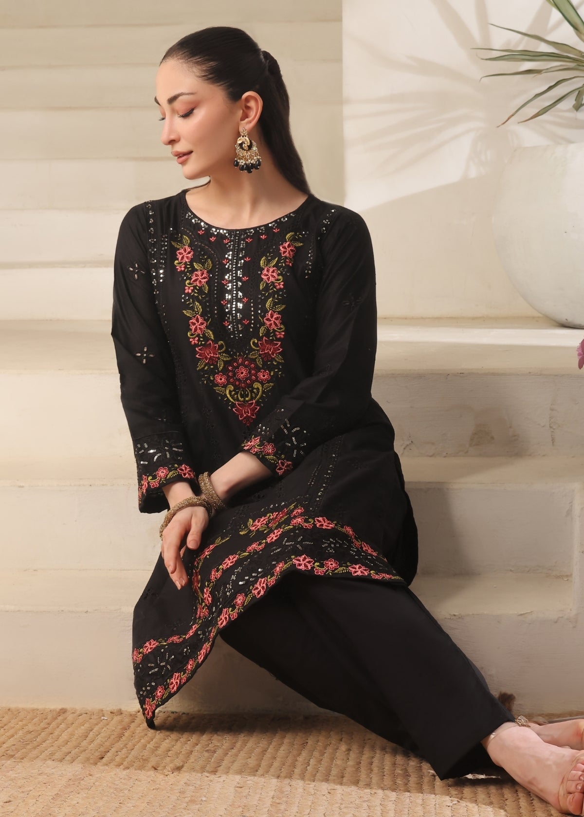 Anhar Black 2 Pieces