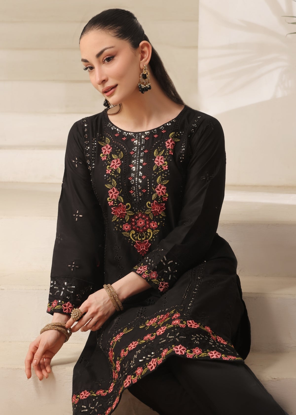 Anhar Black 2 Pieces