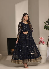 Bahar Navy Blue