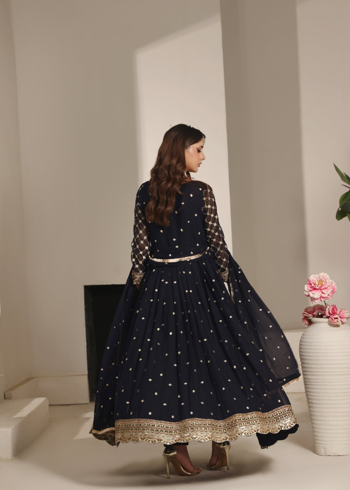 Bahar Navy Blue