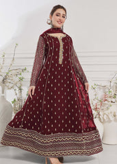 Bahaar - Maroon