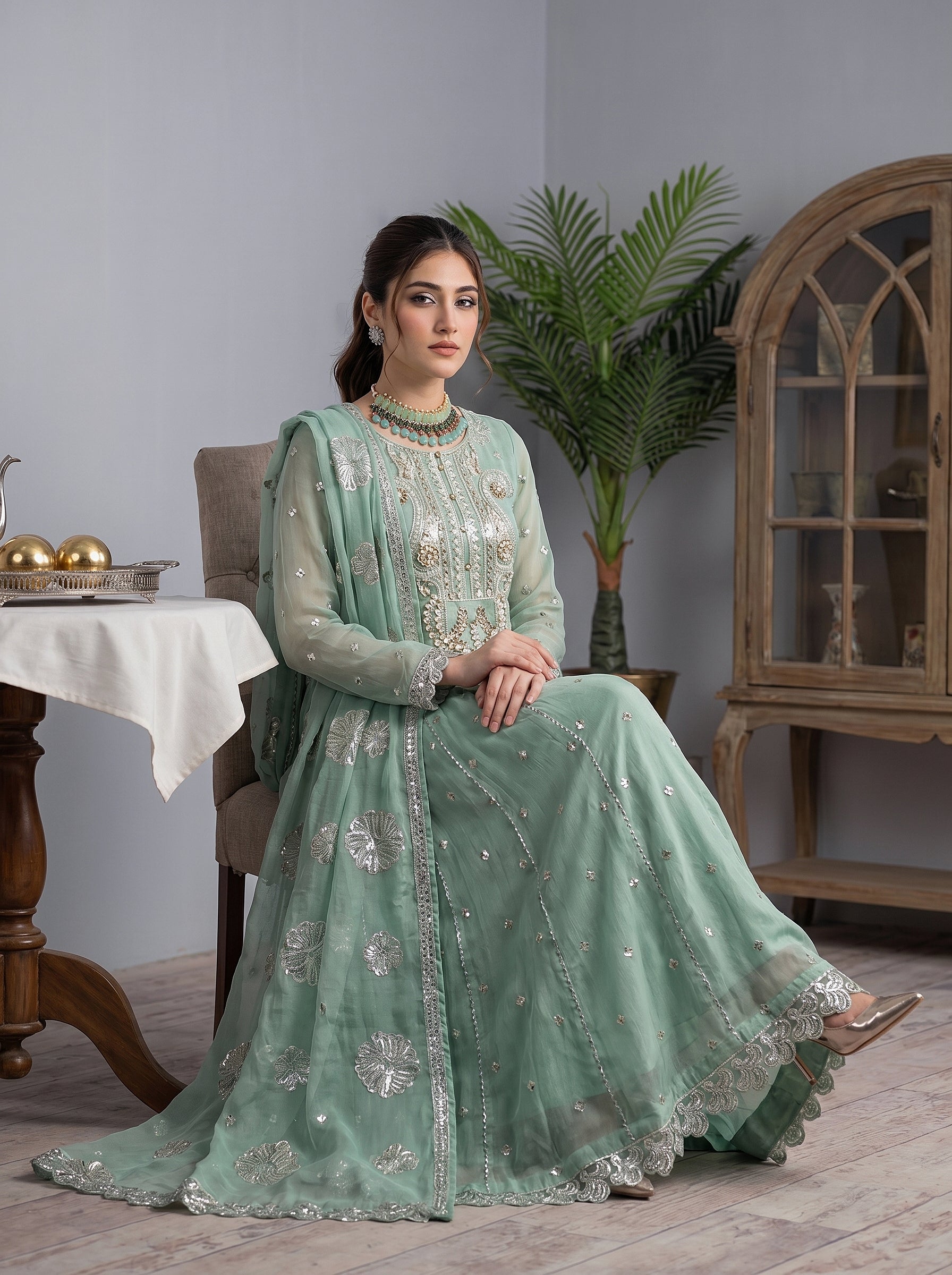 Soniya Mint Green