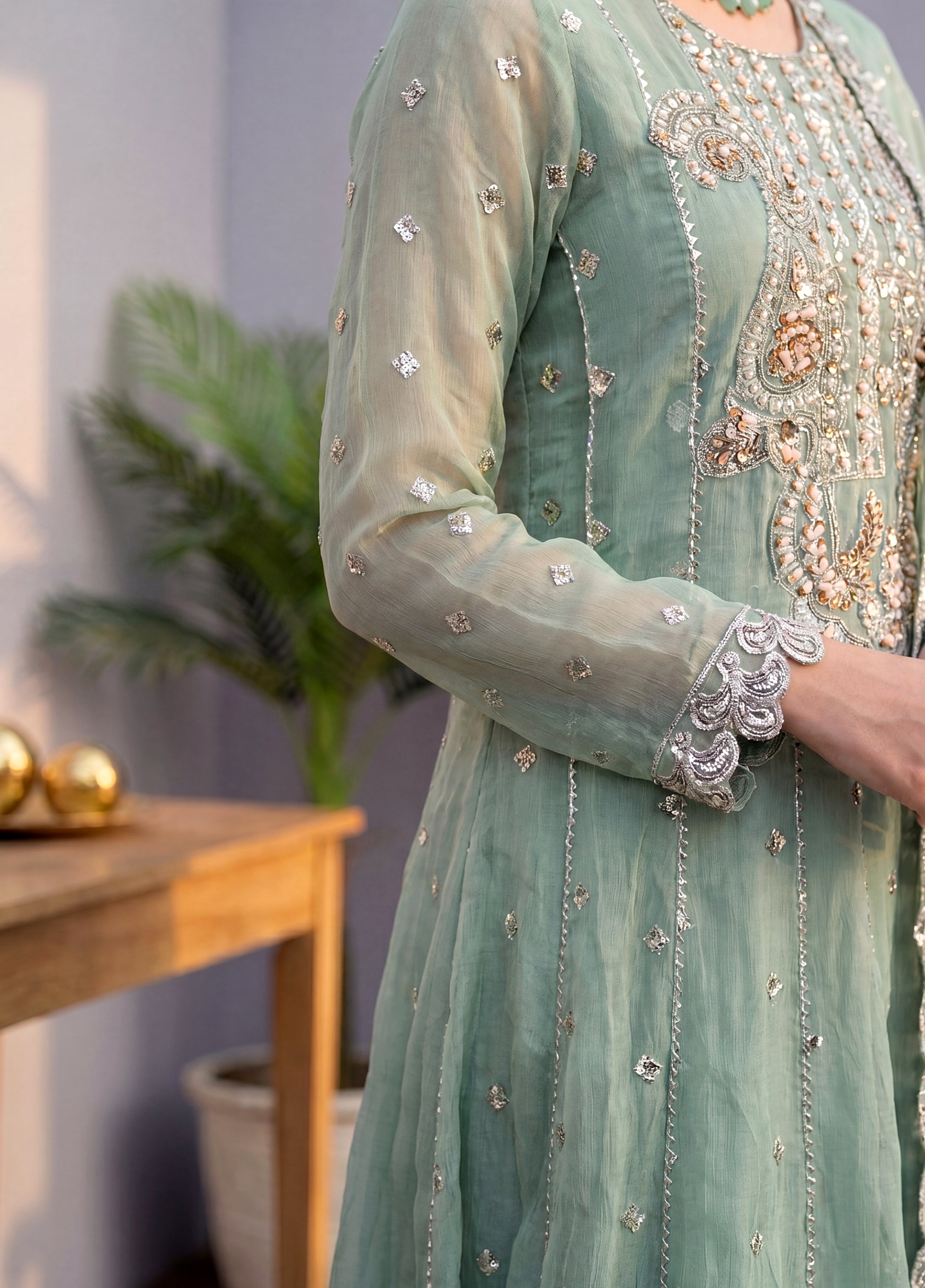 Soniya Mint Green